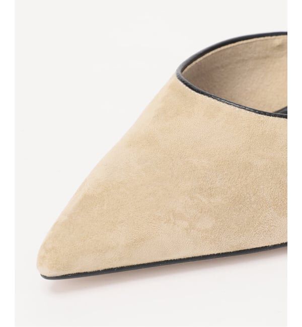 GRISE「《予約》GRISE4.5cmレザーポインテッドミュール」|パンプス|