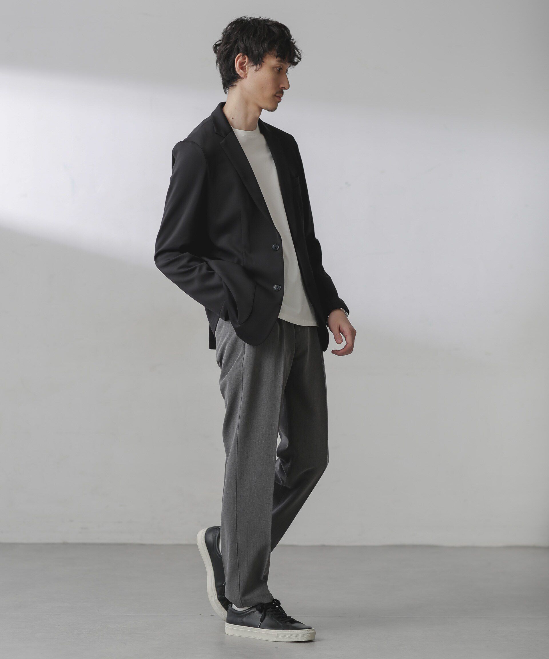 nano･universe「ALWAYS EASY ワンタックスラックス」|スラックス|