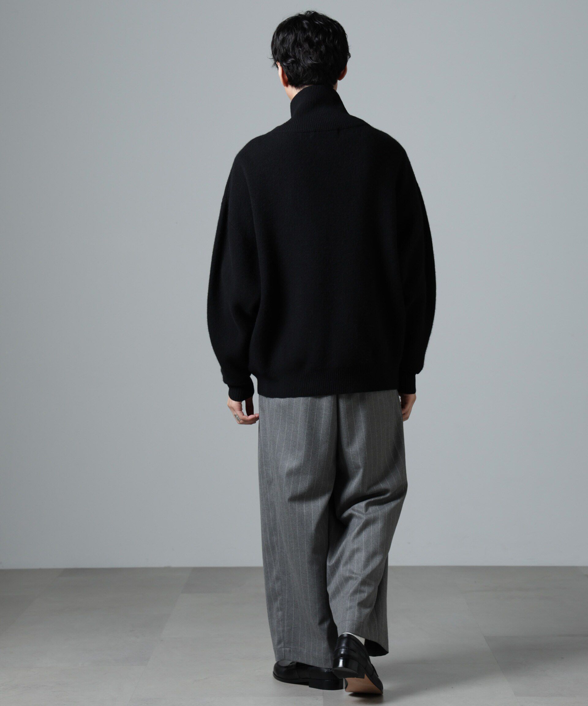 nano･universe「｢大人のﾜｲﾄﾞﾊﾟﾝﾂ｣ﾋﾟﾝｽﾄﾗｲﾌﾟﾌﾗﾝﾈﾙ2ﾀｯｸﾜｲﾄ」|チノ|