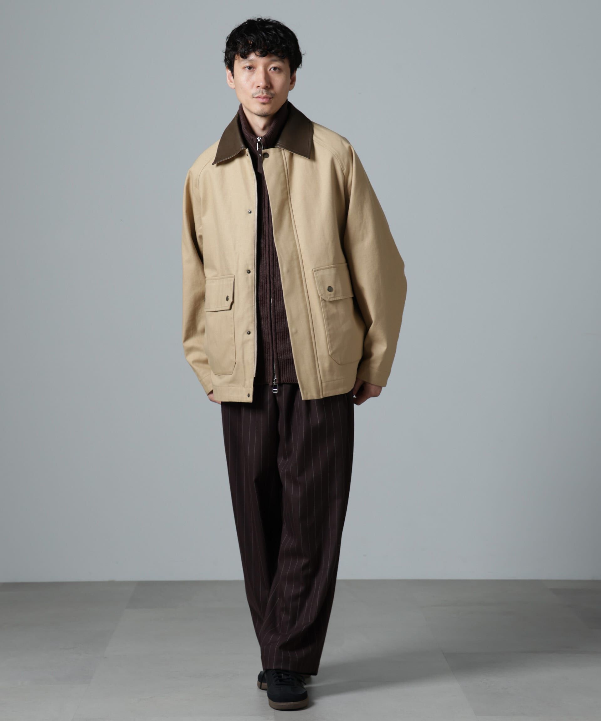 nano･universe「｢大人のﾜｲﾄﾞﾊﾟﾝﾂ｣ﾋﾟﾝｽﾄﾗｲﾌﾟﾌﾗﾝﾈﾙ2ﾀｯｸﾜｲﾄ」|チノ|