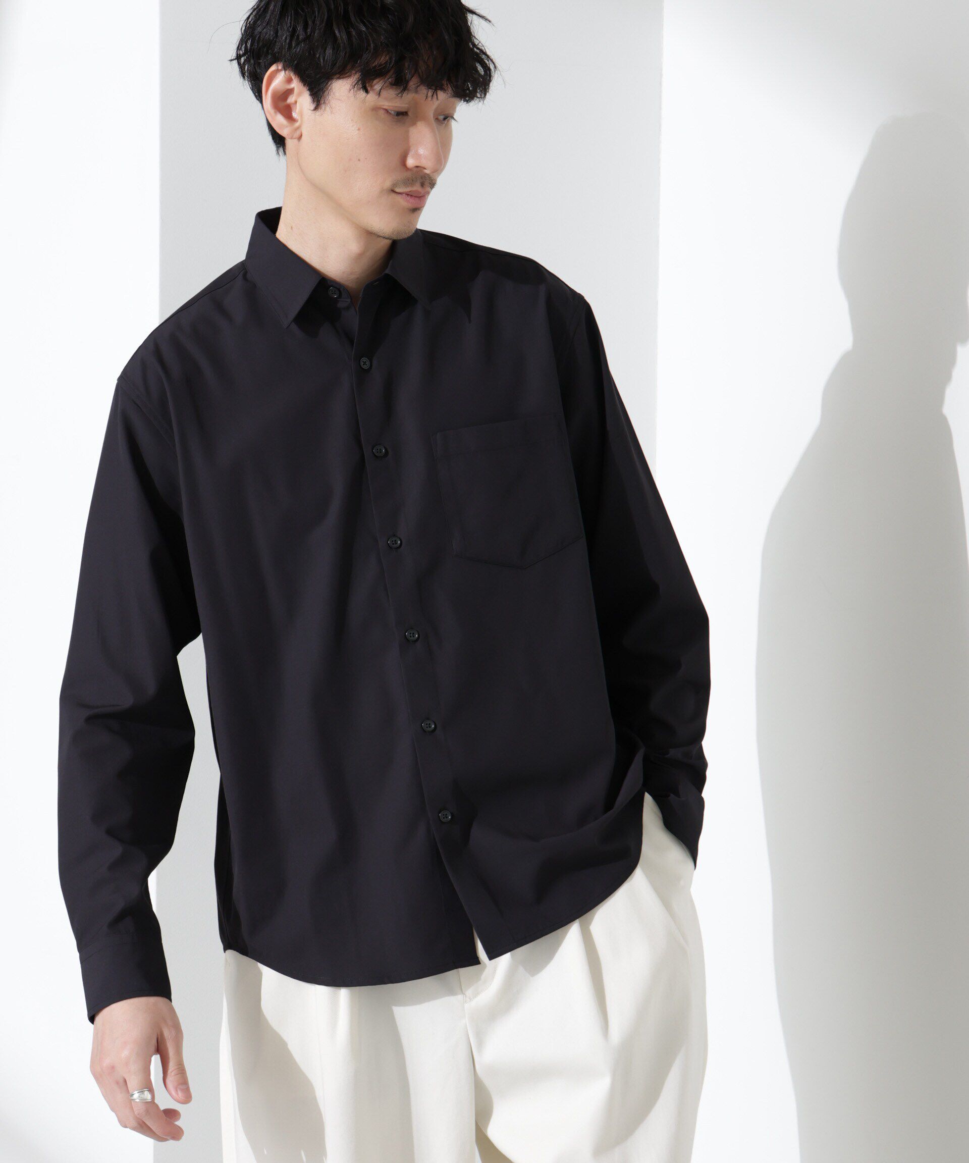 nano･universe「デイリースマート レギュラーカラーシャツ」|シャツ・ブラウス|