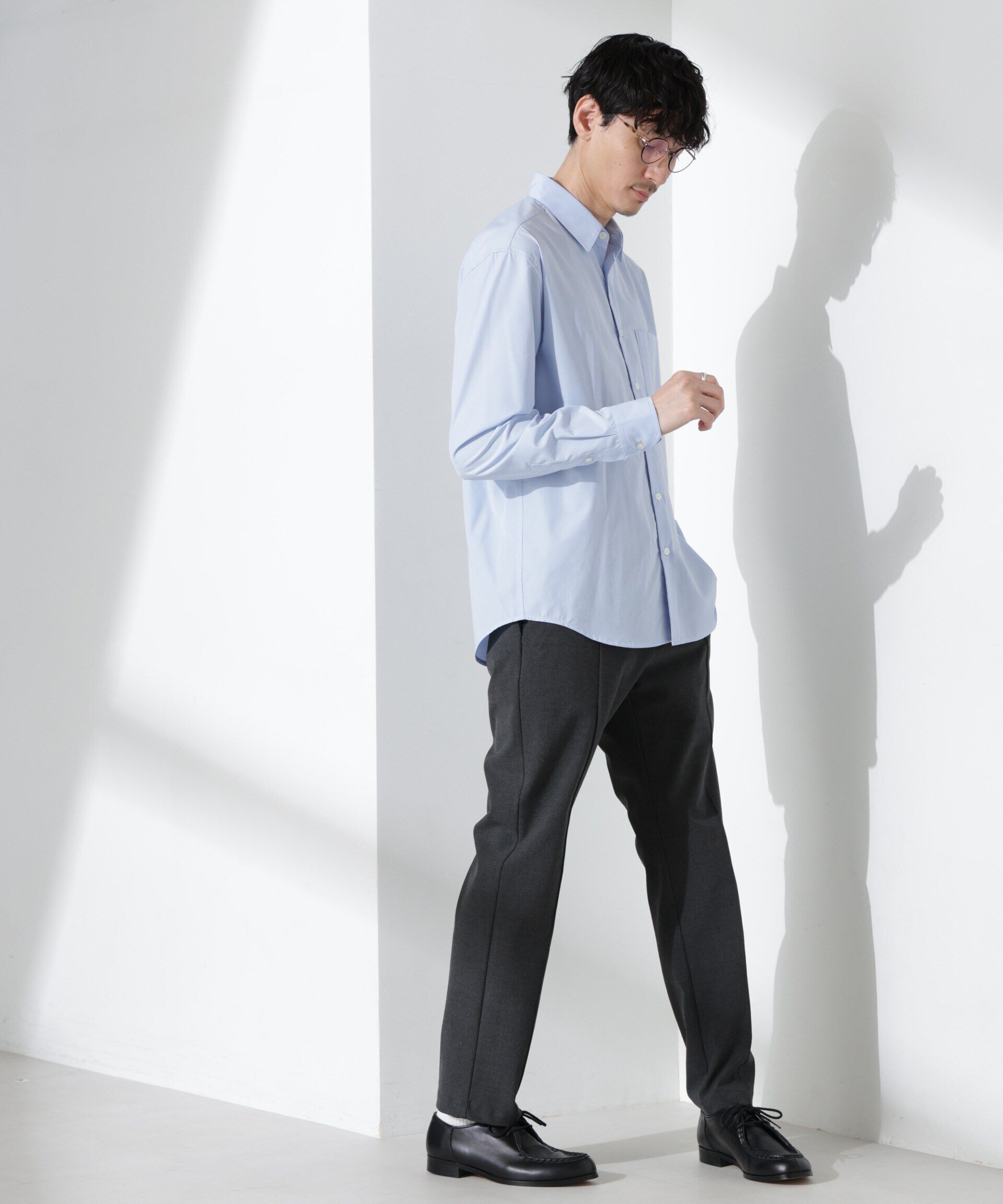 nano･universe「デイリースマート レギュラーカラーシャツ」|シャツ・ブラウス|