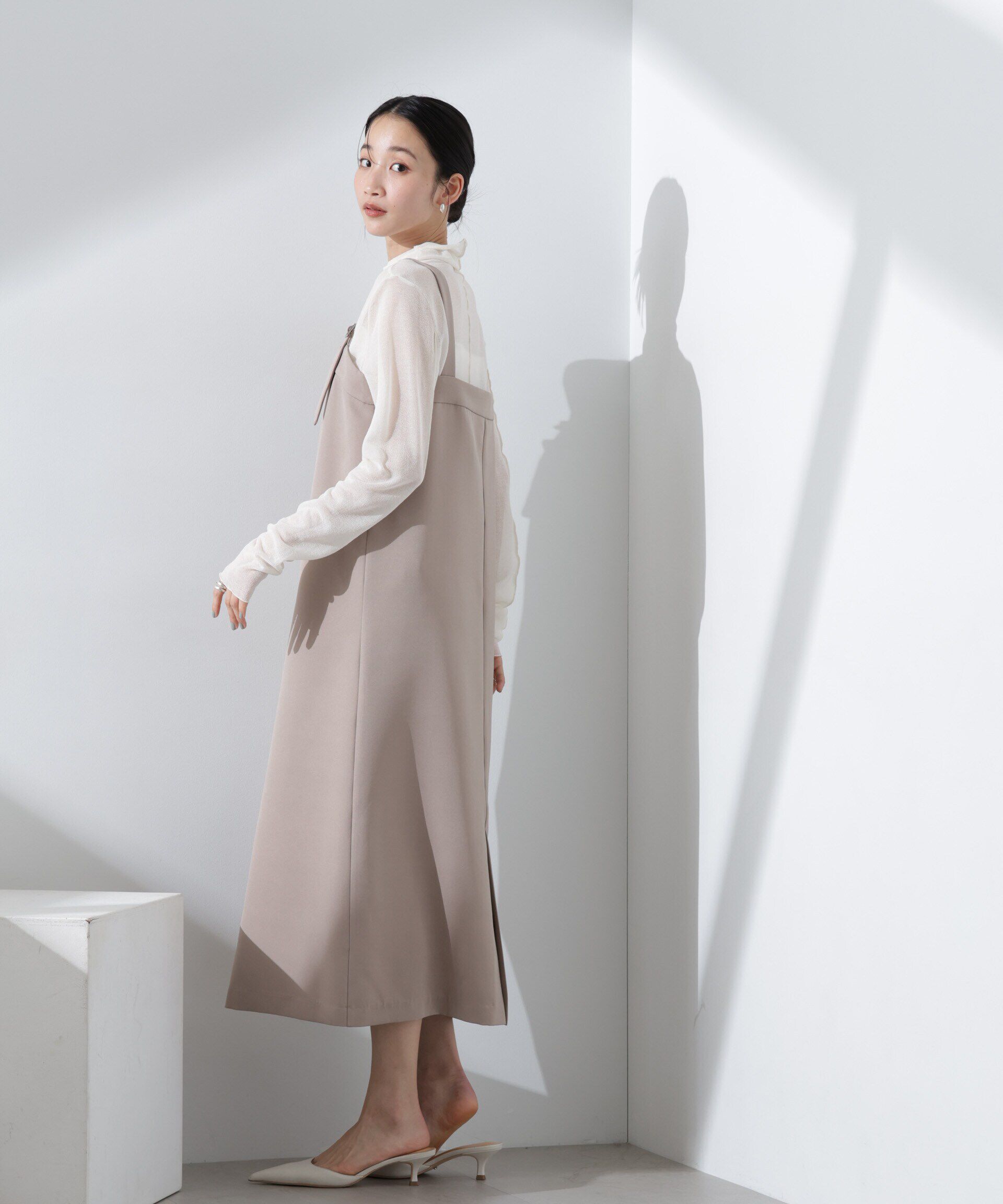 nano･universe「ベルトストラップワンピース」|ワンピース|