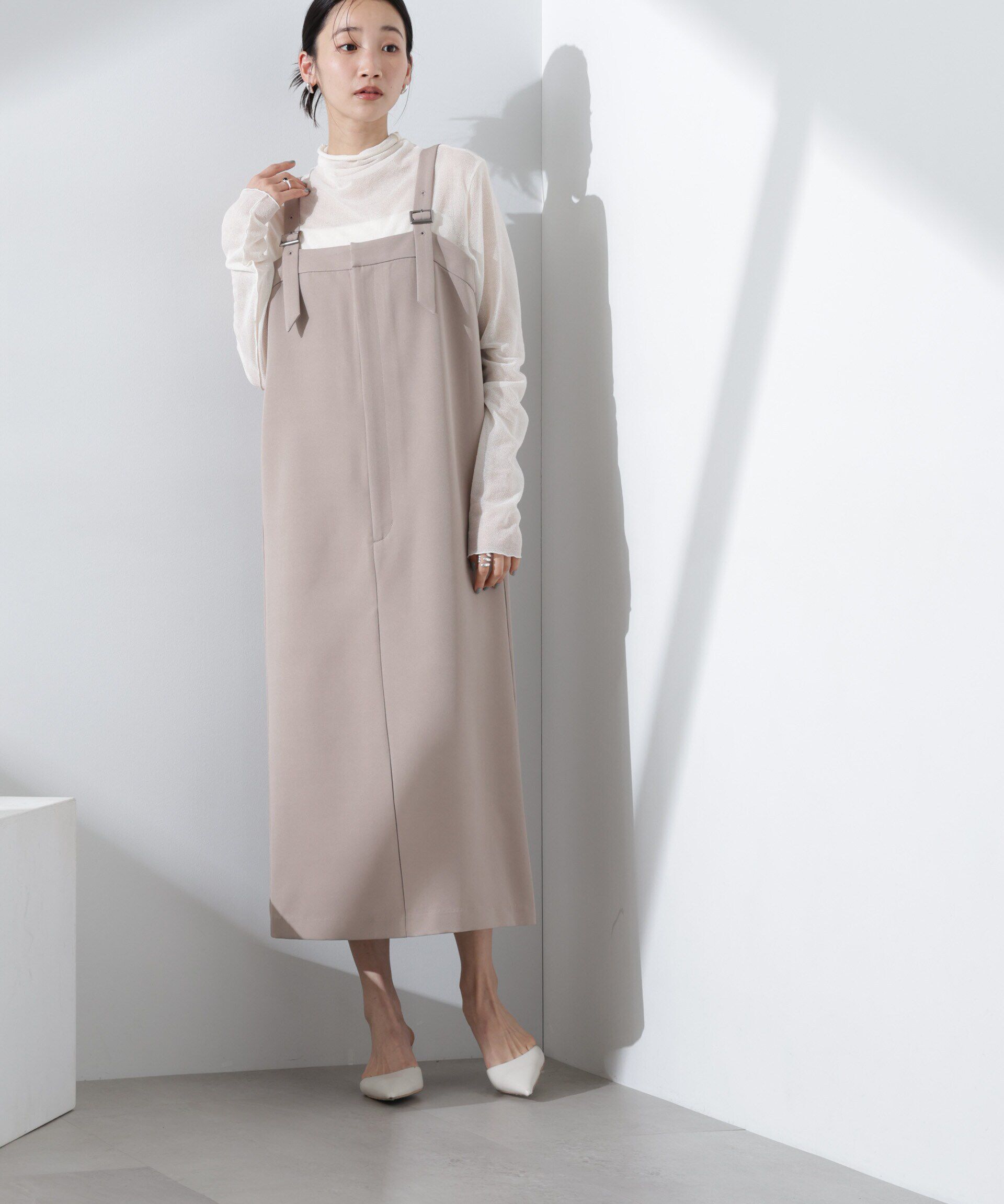 nano･universe「ベルトストラップワンピース」|ワンピース|