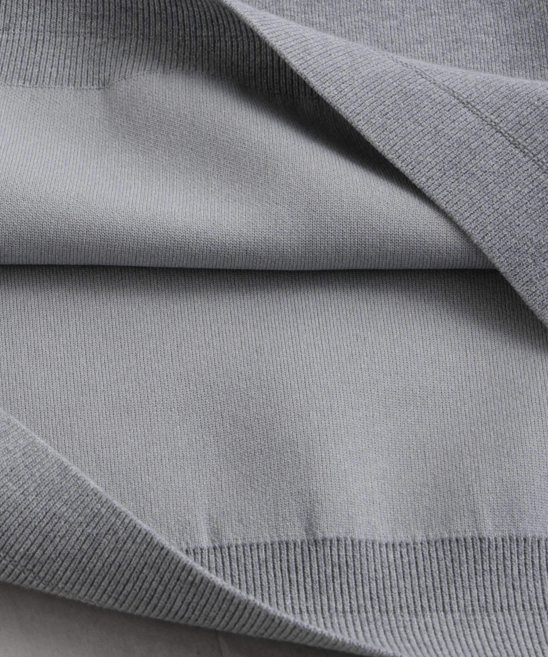 nano･universe「「大人のスウェット」スウェットライク接結クルーネックニット」|ニット・セーター|