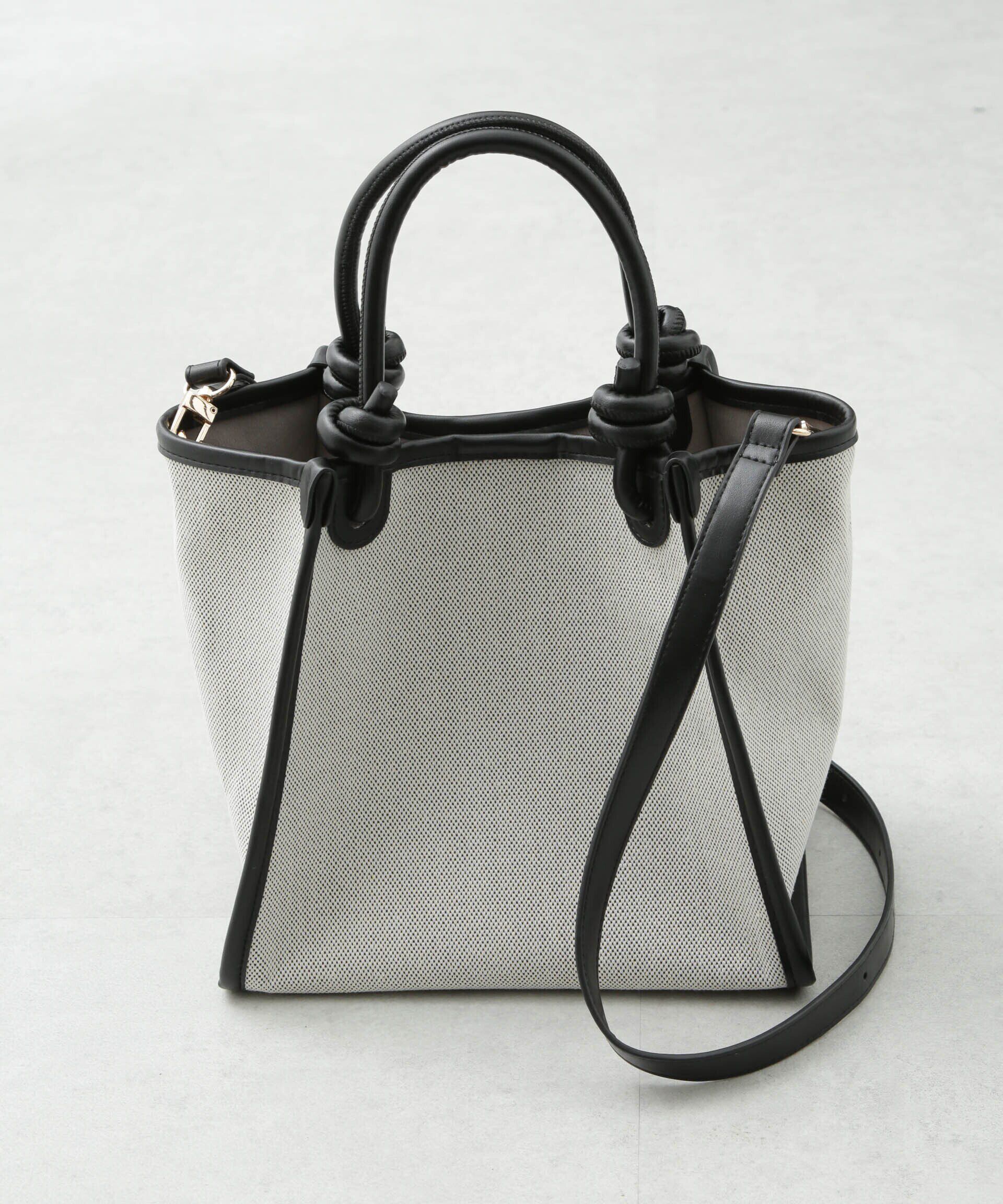 nano･universe「キャンバス&times;フェイクレザーコンビトート」|ショルダー・メッセンジャー|