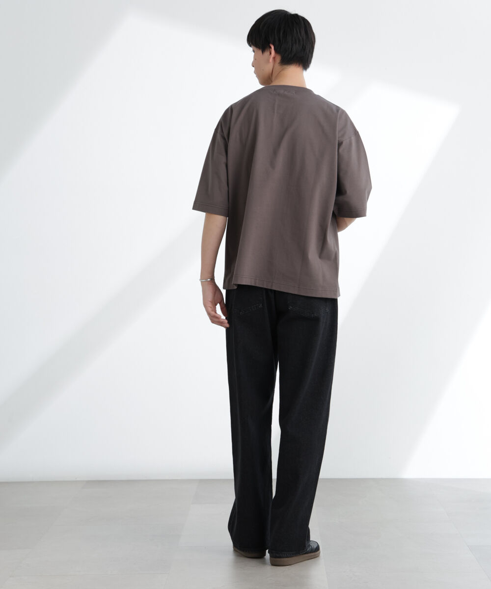 nano･universe「ヘビーウェイトワイドTシャツ 半袖」|Tシャツ・カットソー|