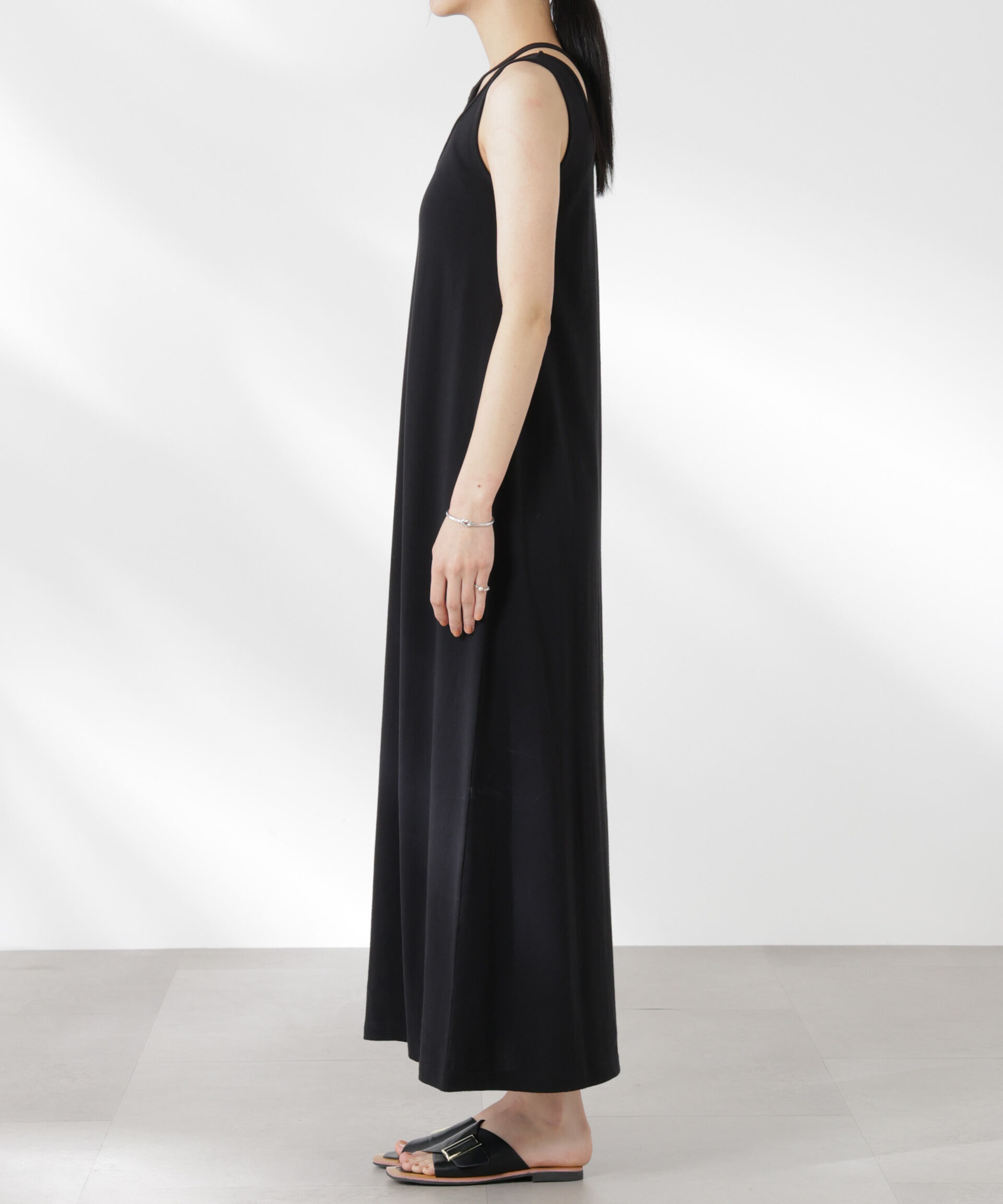 nano･universe「カップ付きアシメタンクレイヤードワンピース」|ワンピース|