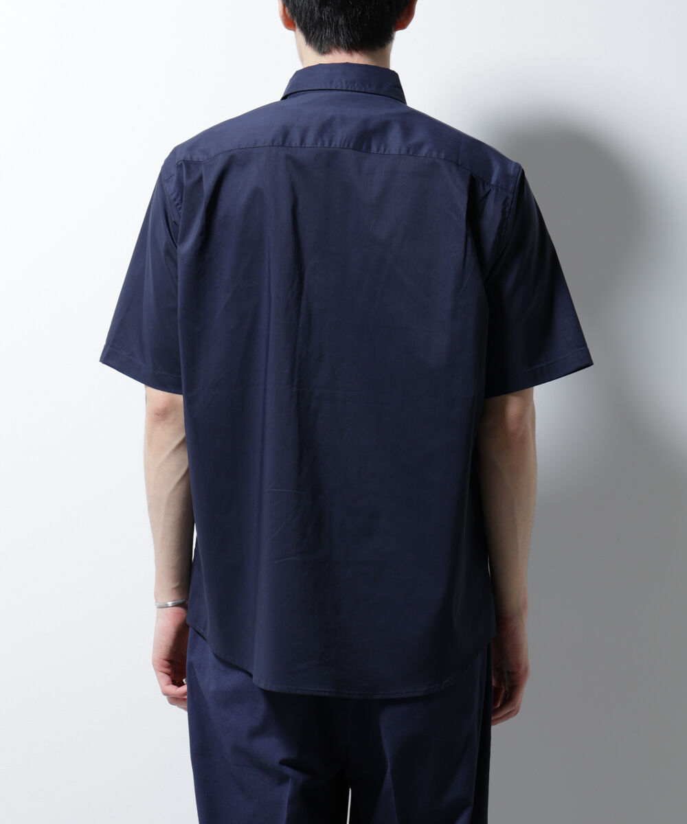 nano･universe「｢ICE FLOW LINEN｣レギュラーカラーシャツ 半袖」|シャツ・ブラウス|