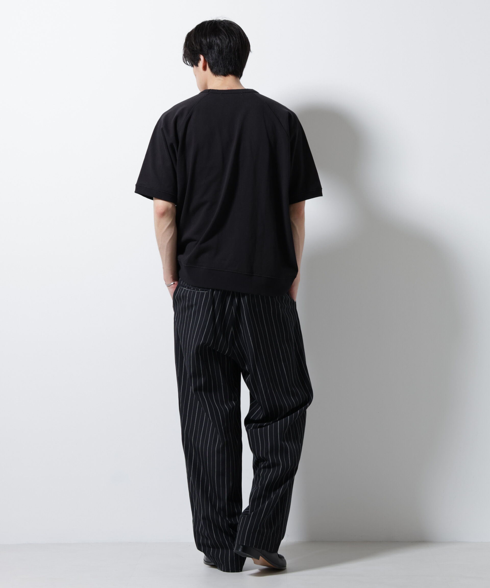 nano･universe「ヘビーウェイトコットンラグランスリーブTシャツ」|Tシャツ・カットソー|