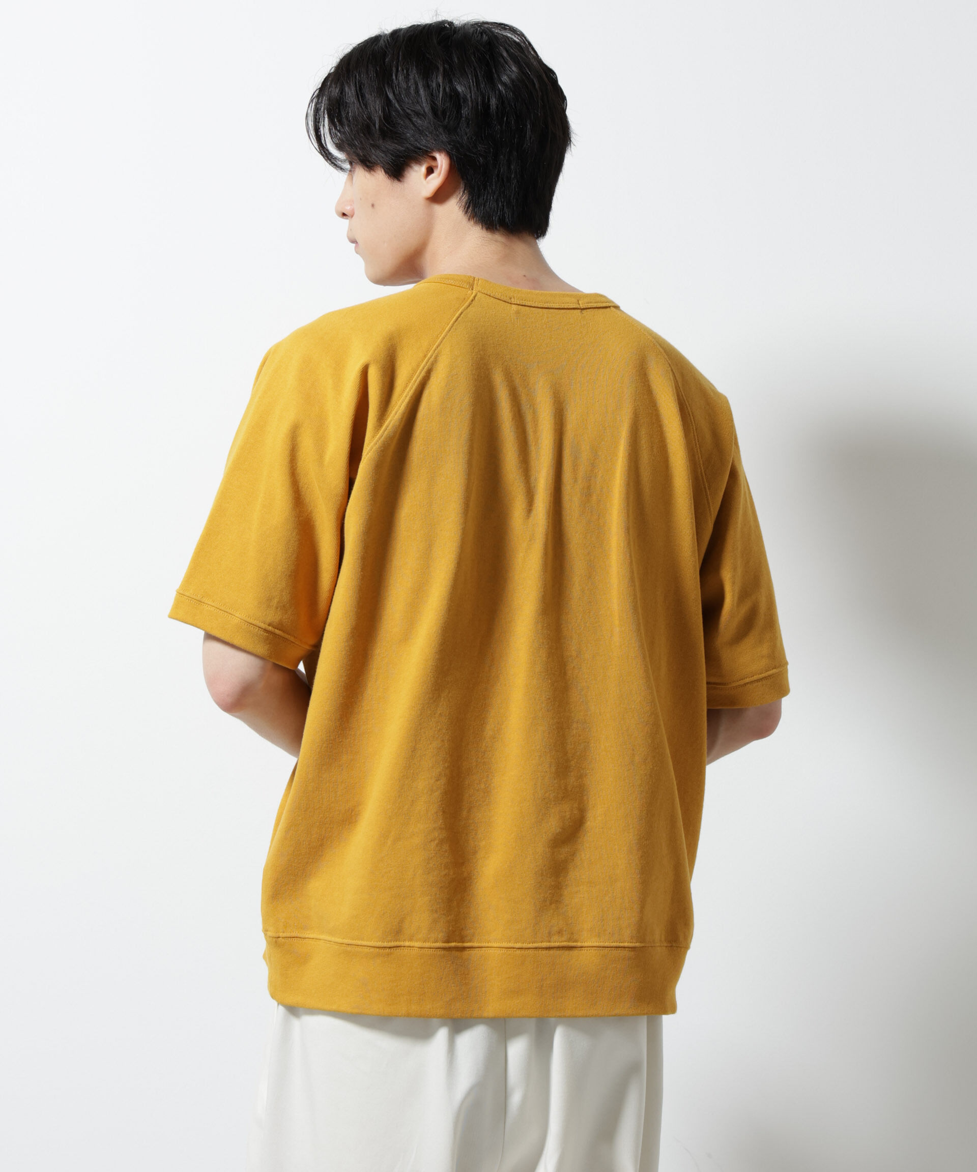 nano･universe「ヘビーウェイトコットンラグランスリーブTシャツ」|Tシャツ・カットソー|