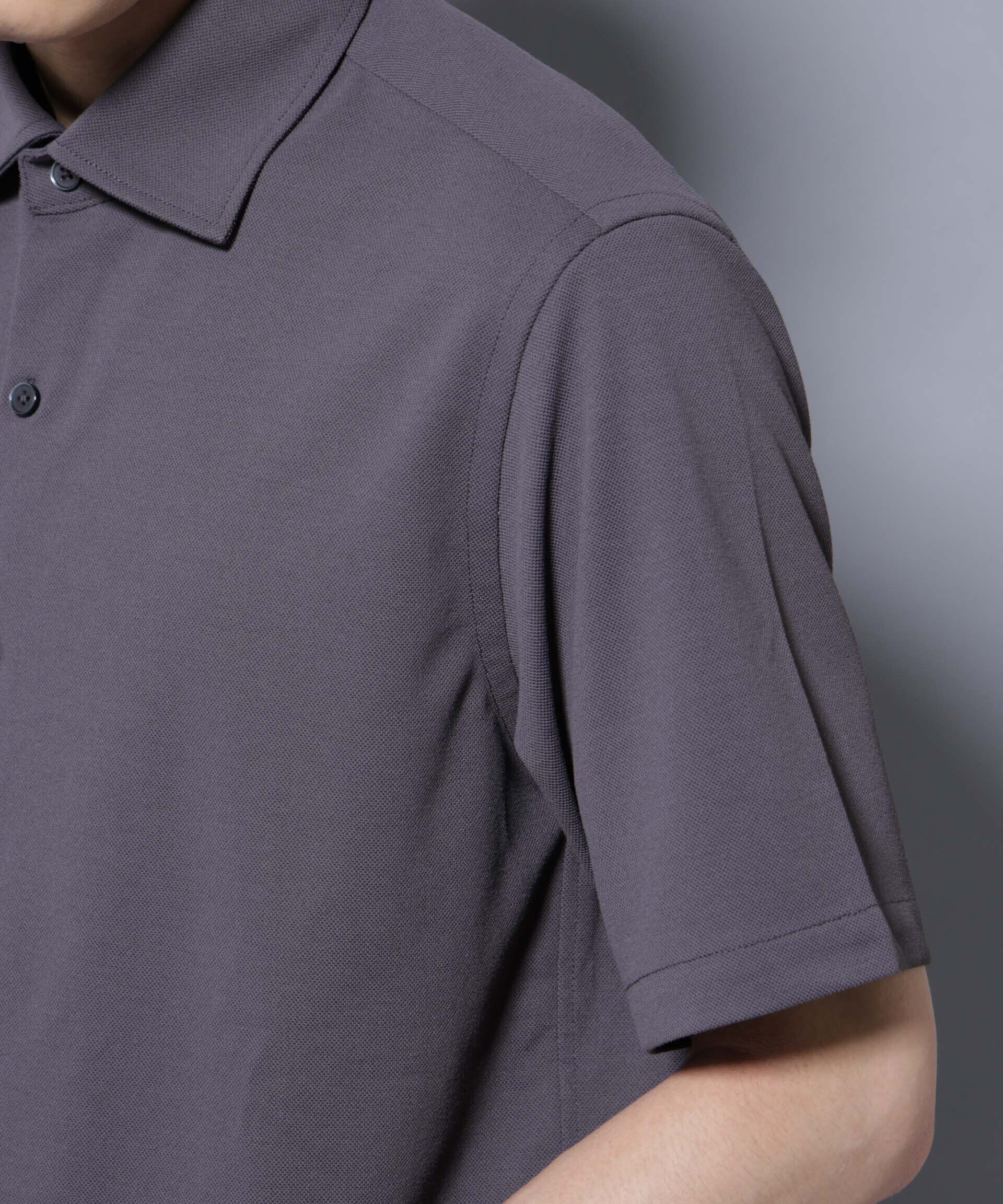 nano･universe「「N SHIRTS」 AERO FREEZE 鹿の子シャツ」|シャツ・ブラウス|