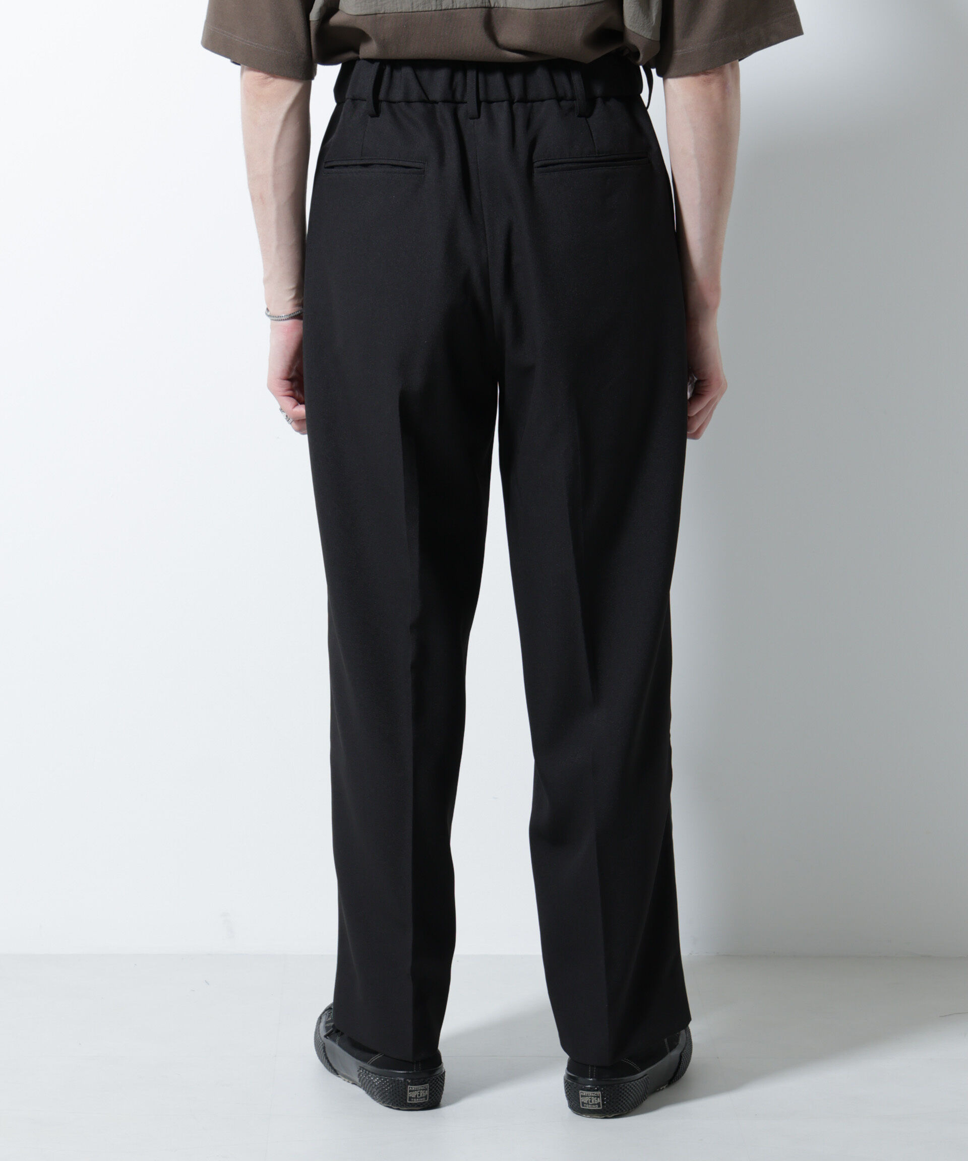 nano･universe「イージー側章スラックス」|チノ|