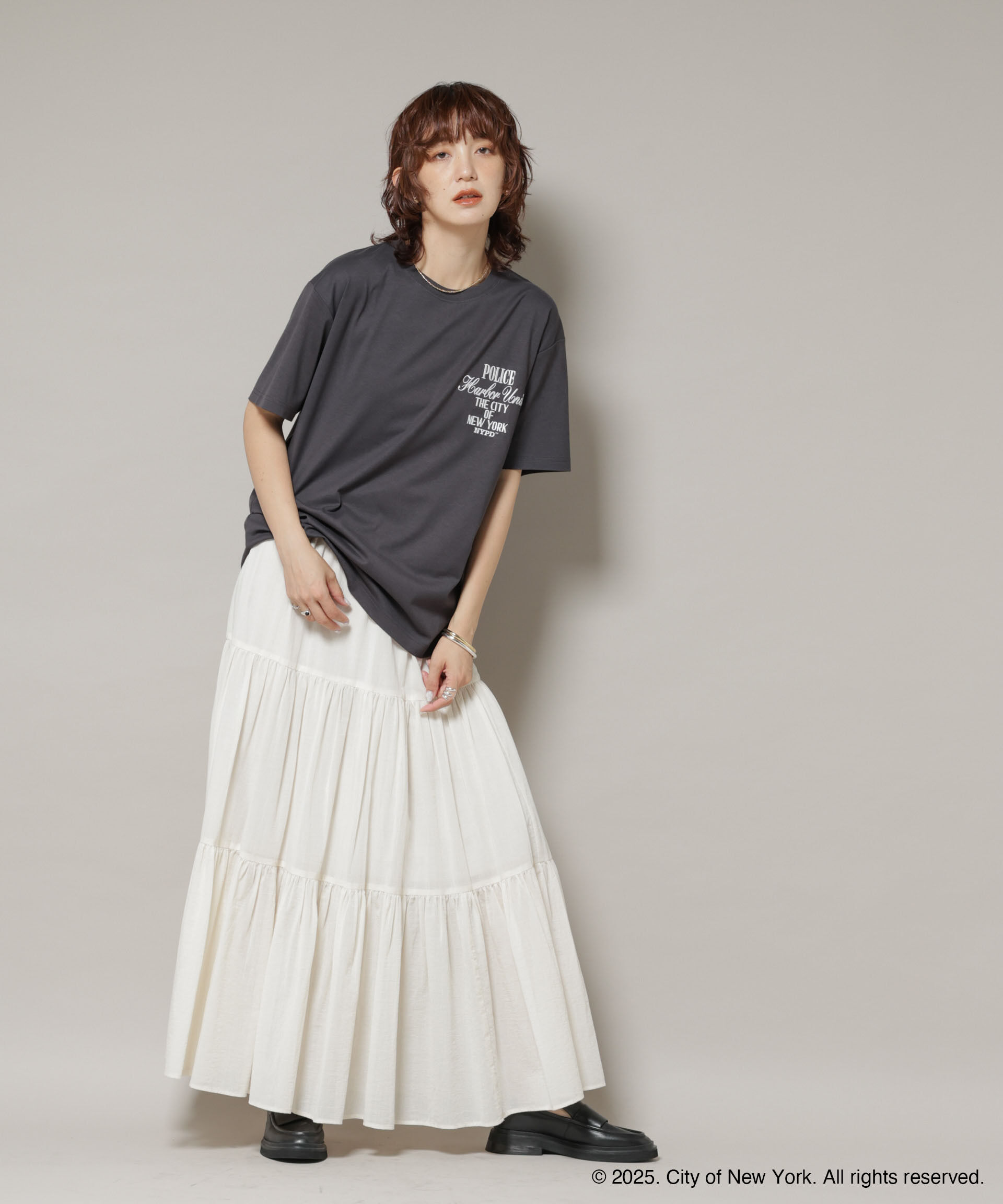 nano･universe「GOOD ROCK SPEED&times;Anti Soaked(R) 汗染み防止 NYC Tシャツ」|Tシャツ・カットソー|