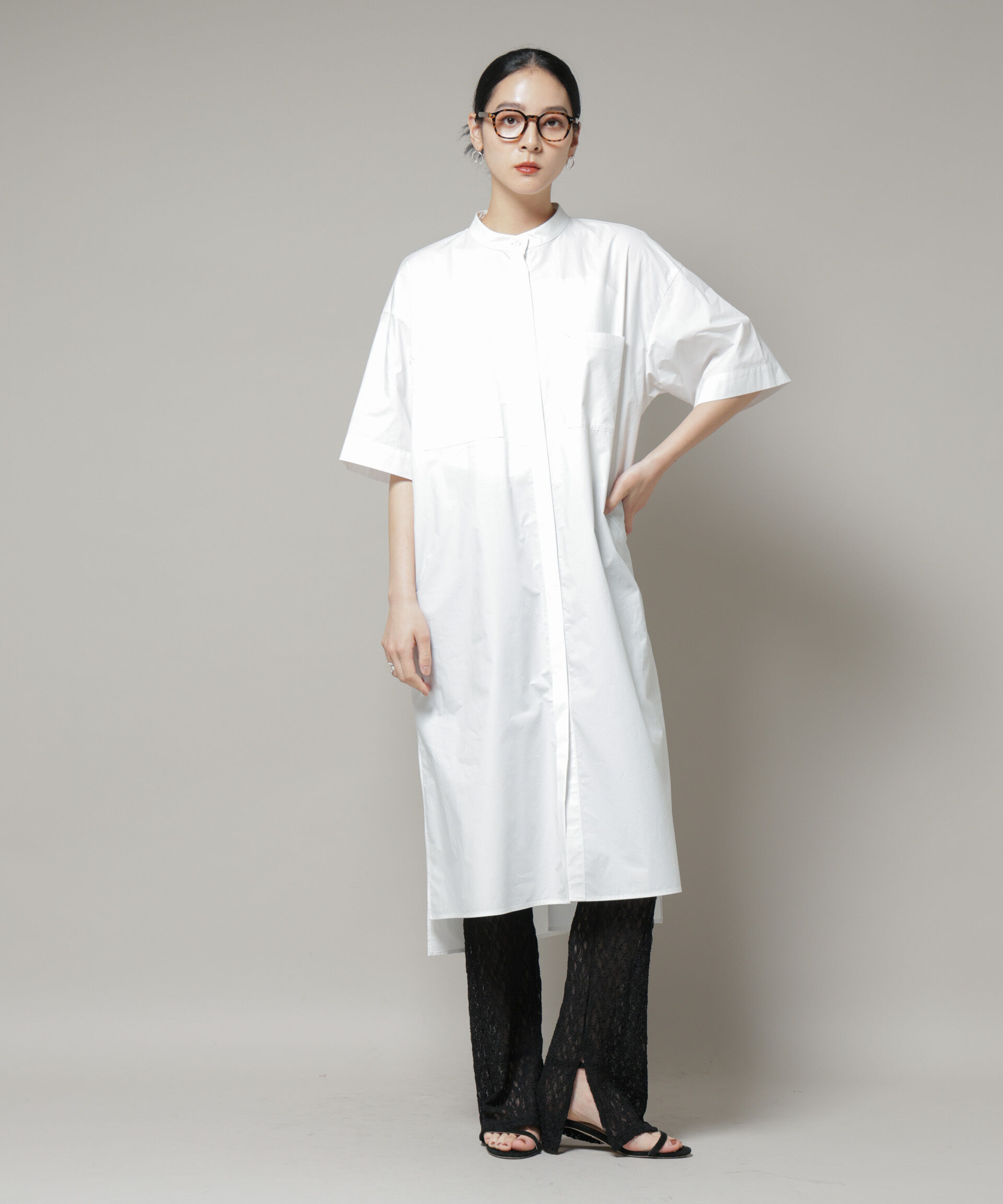 nano･universe「レースフレアレギンスパンツ」|チノ|