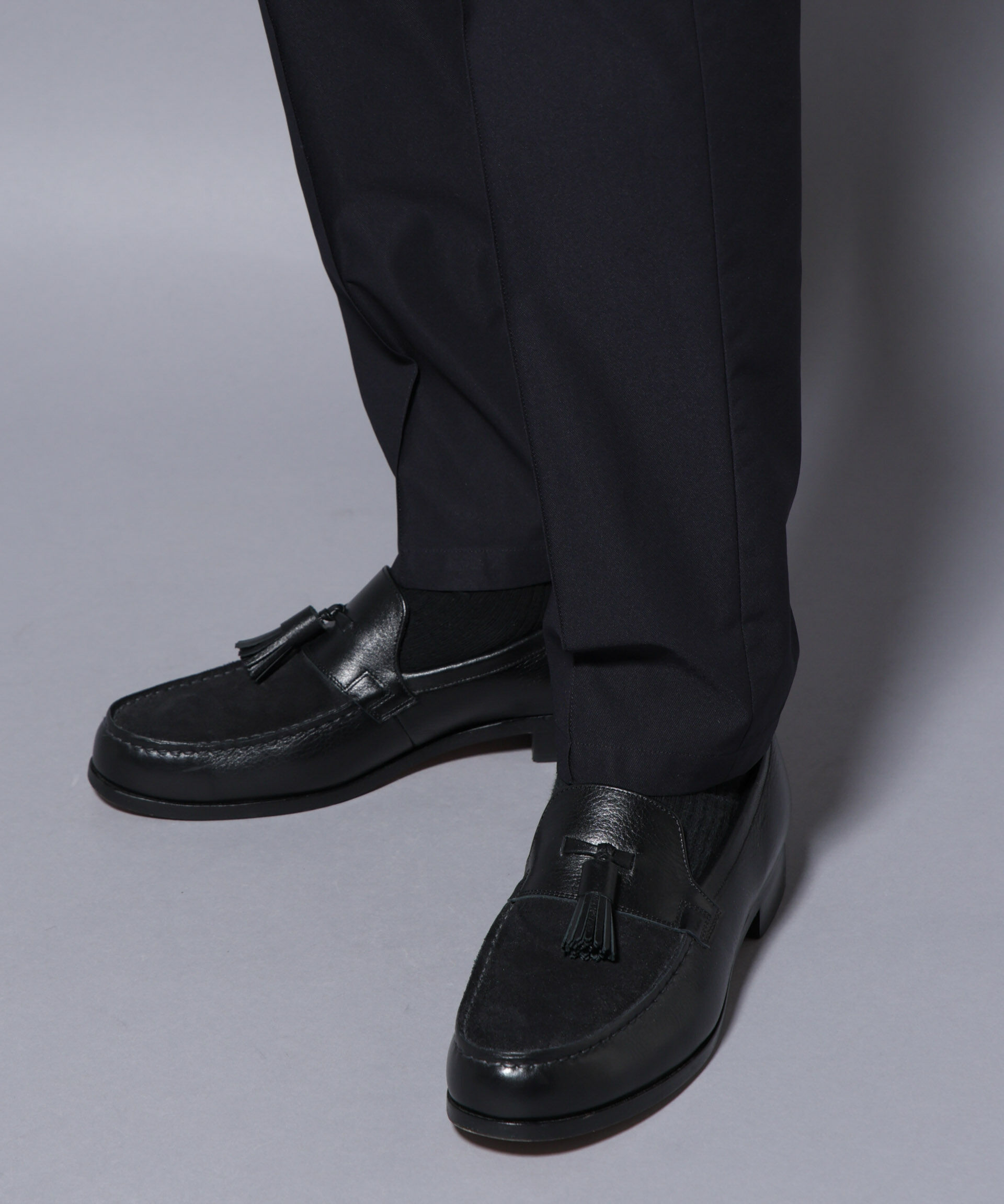 nano･universe「「N TROUSERS BASIC」TEXBRID(R) ツイルパンツ/ストレッチ・撥水(セットアップ可)」|スーツ|