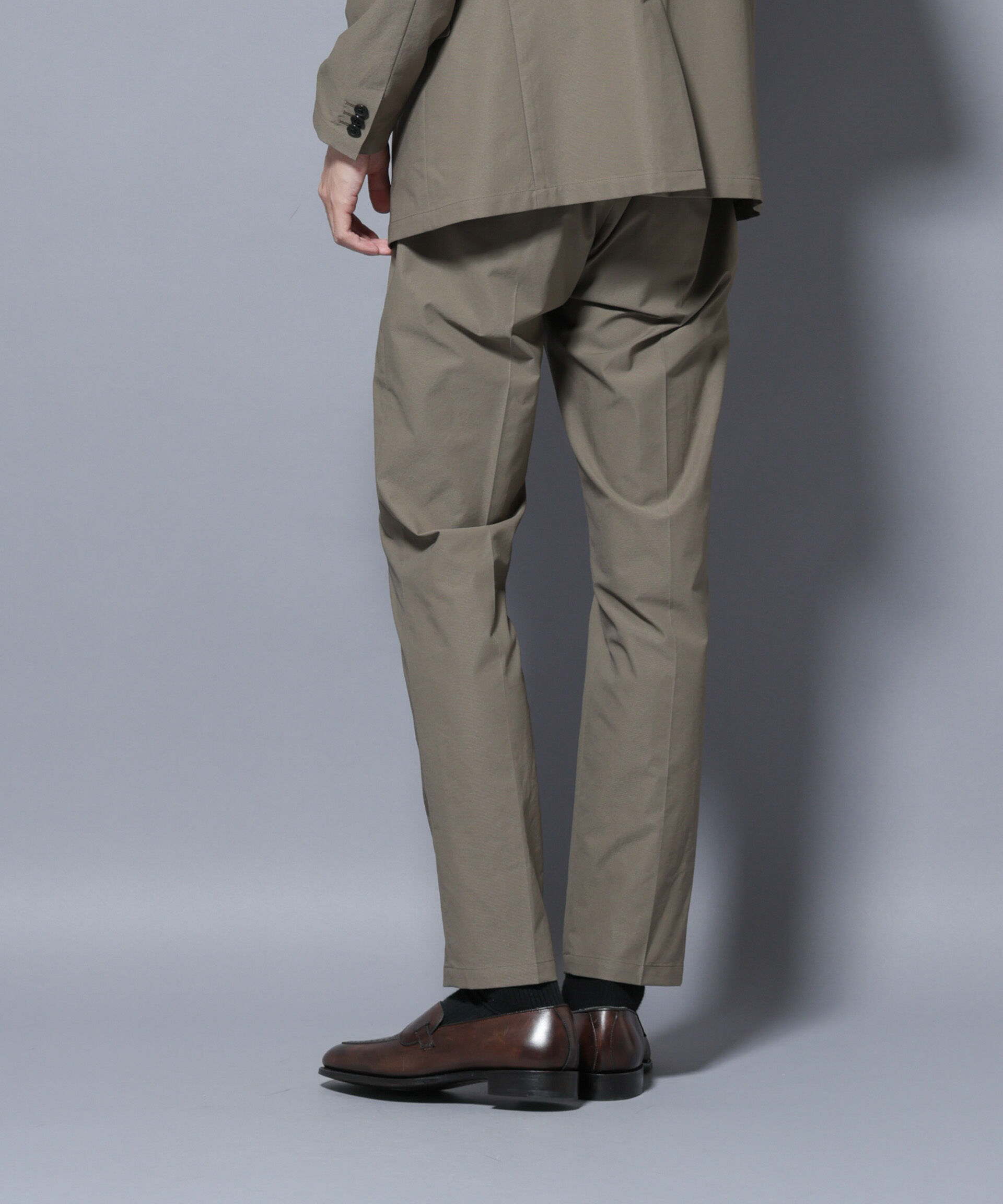 nano･universe「「N TROUSERS BASIC」TEXBRID(R) ツイルパンツ/ストレッチ・撥水(セットアップ可)」|スーツ|