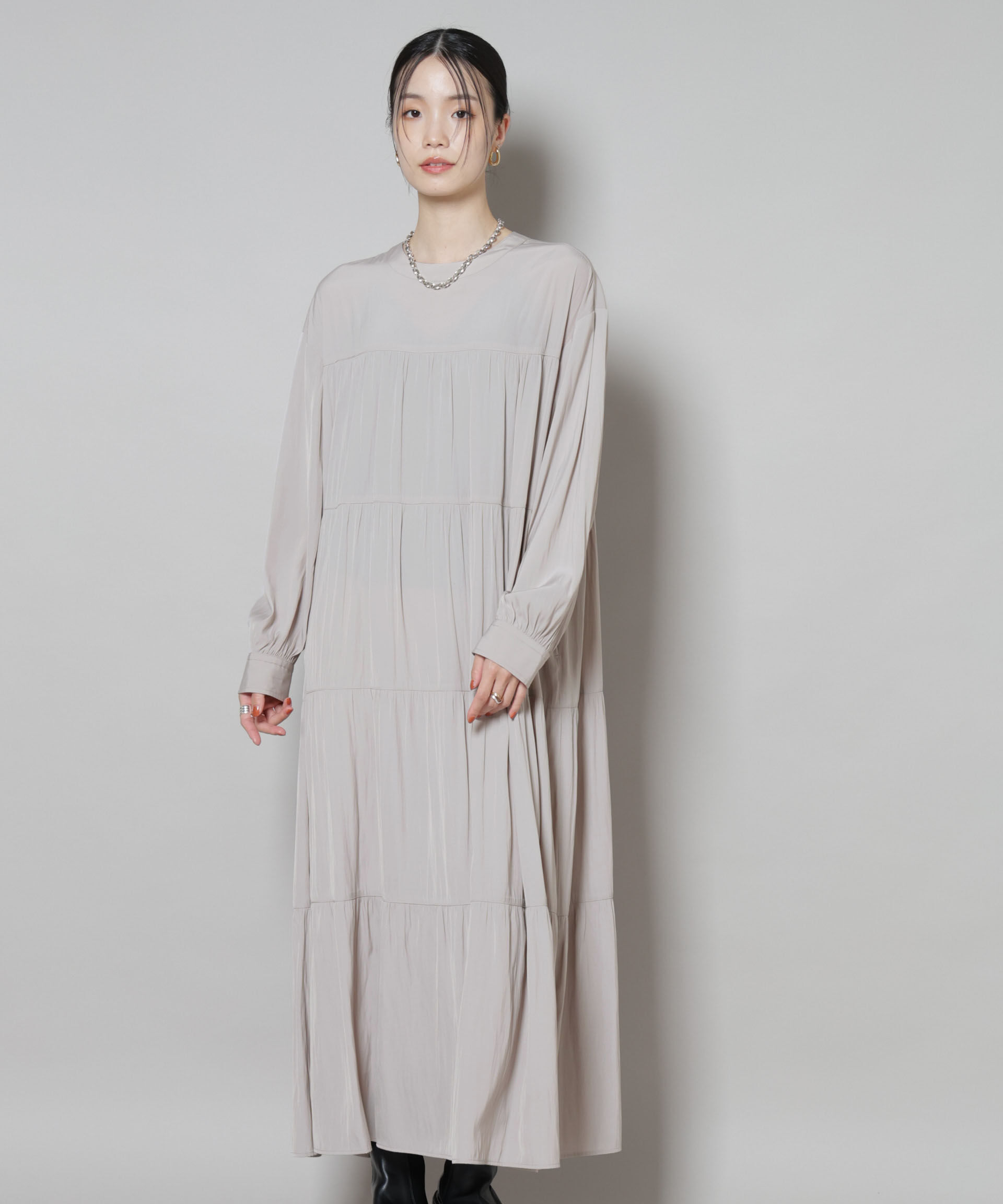 nano･universe「ティアードワンピース」|ワンピース|