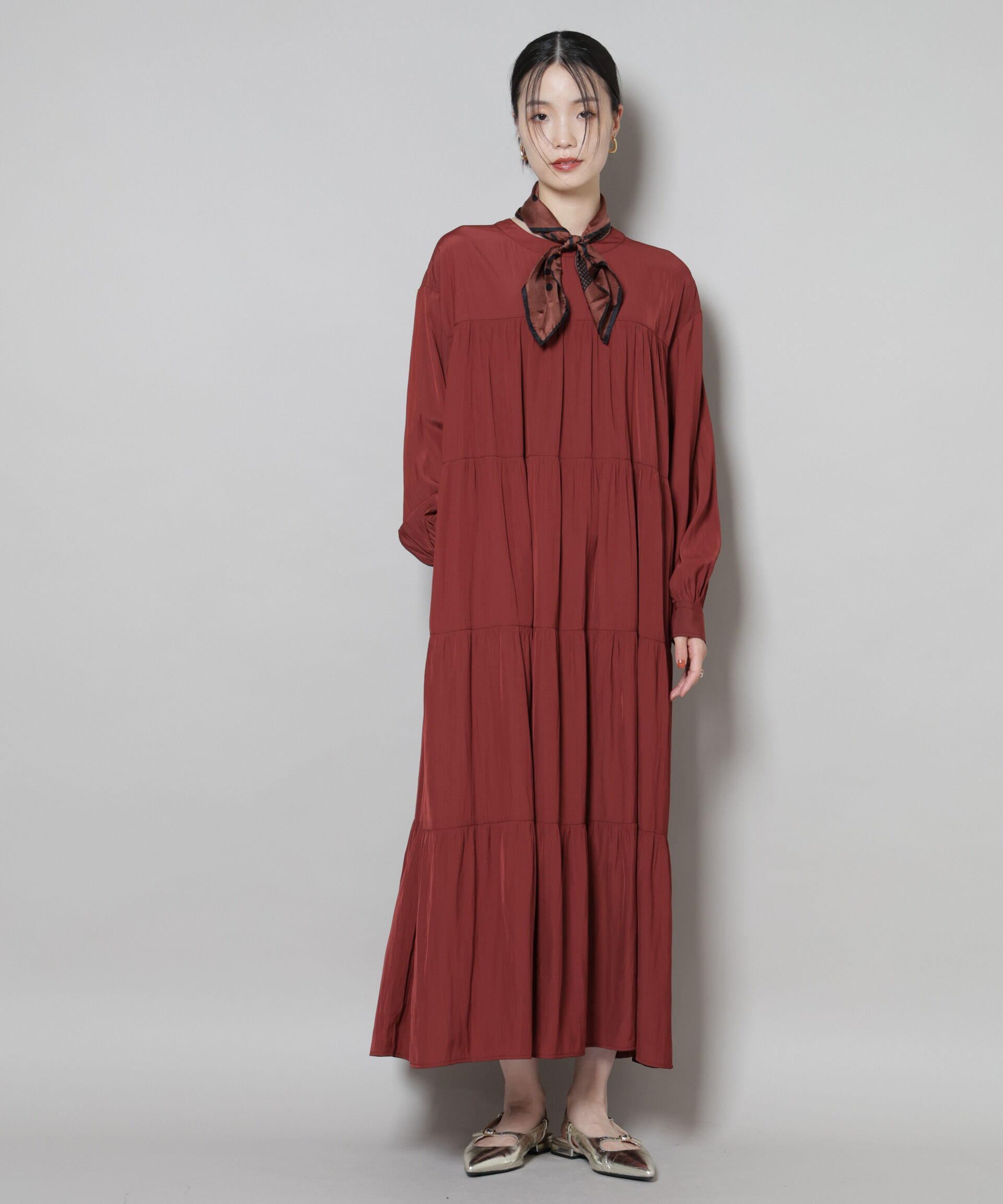 nano･universe「ティアードワンピース」|ワンピース|