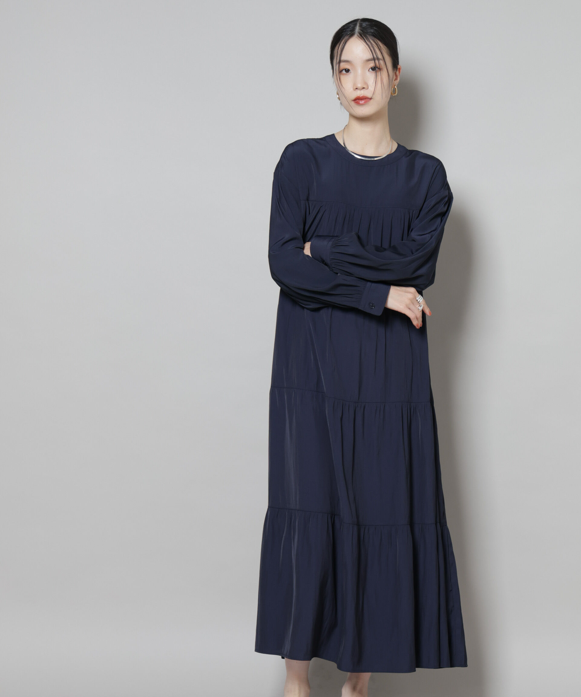 nano･universe「ティアードワンピース」|ワンピース|