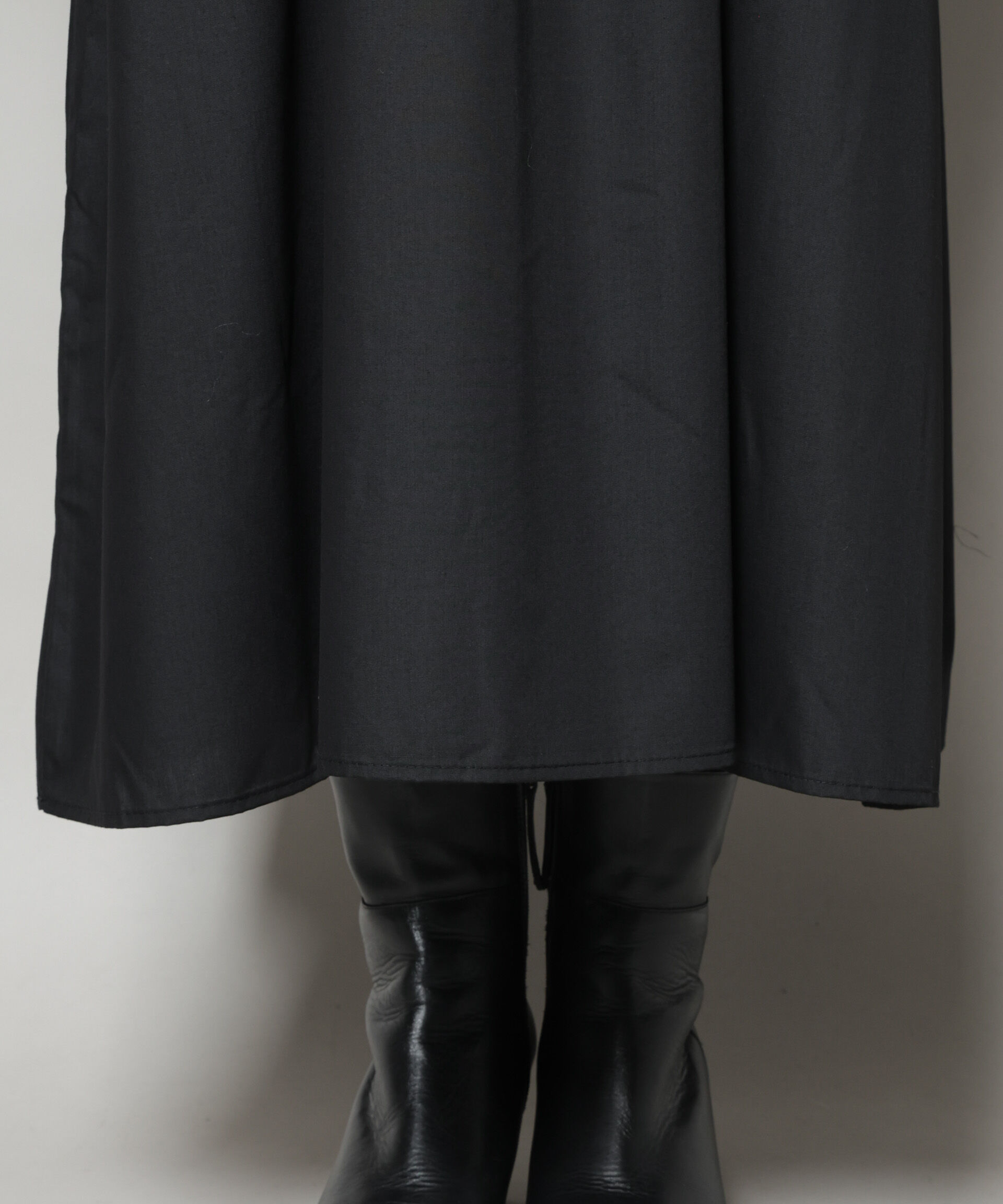 nano･universe「異素材コンビドッキングタートルワンピース」|ワンピース|