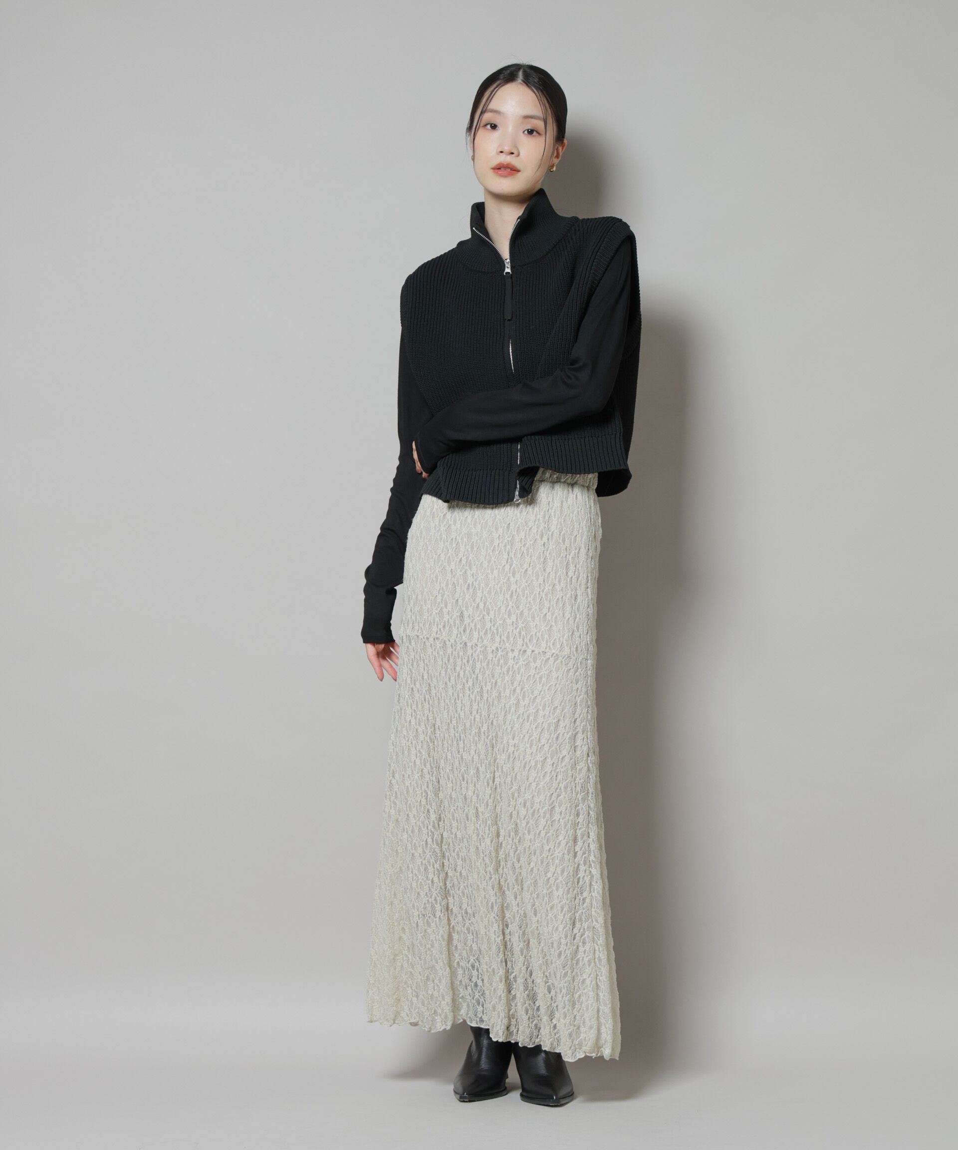 nano･universe「吸湿発熱クルーネックロングスリーブTシャツ」|Tシャツ・カットソー|