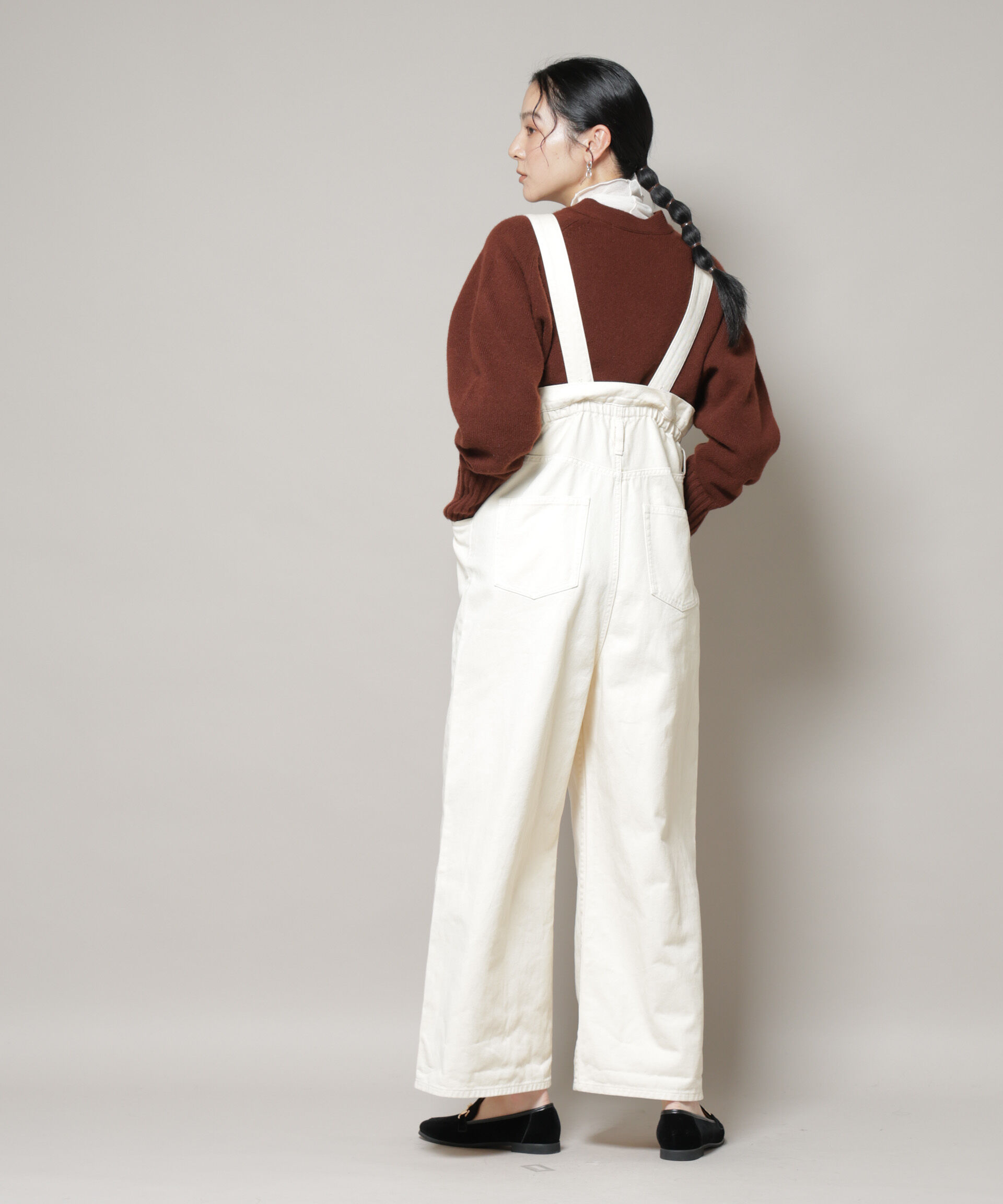 nano･universe「AQUAウールカシミヤVネックカーディガン」|ニット・セーター|