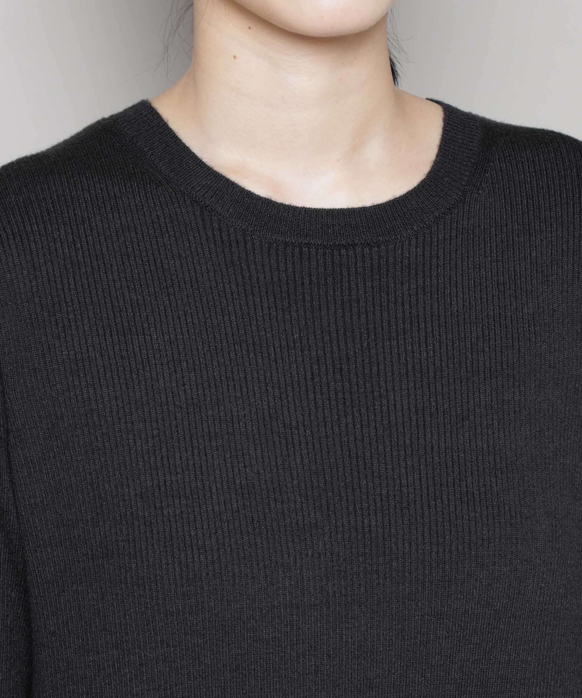 nano･universe「ドロストベスト＋リブニットワンピースセット」|ワンピース|