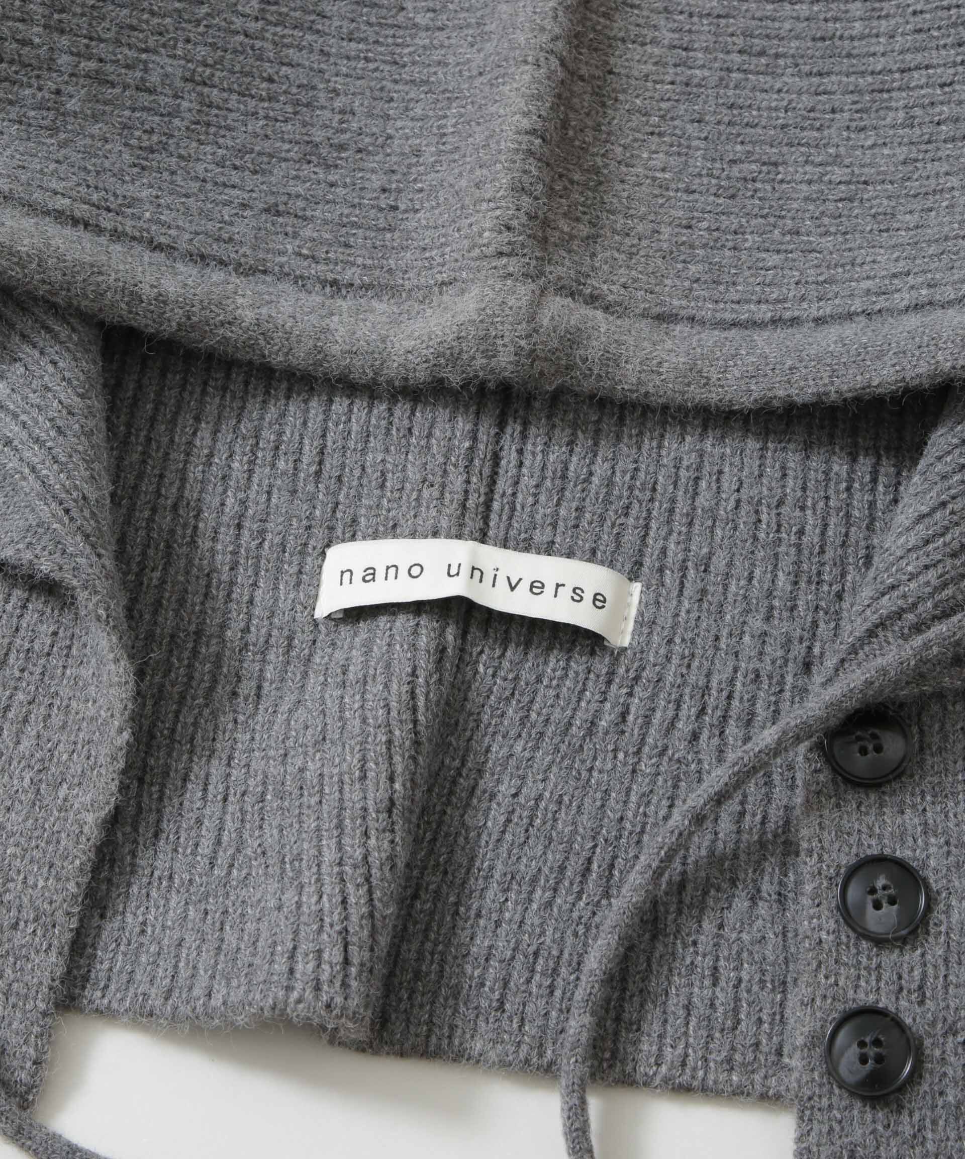 nano･universe「ボタン開閉バラクラバ」|マフラー|