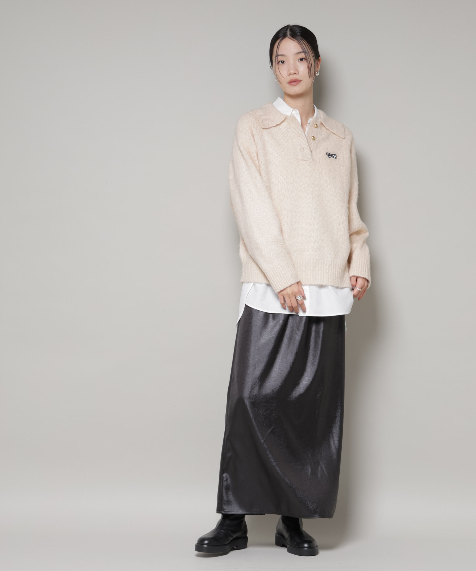 nano･universe「PENNEYS別注TheFOXシャギーポロニット」|ニット・セーター|