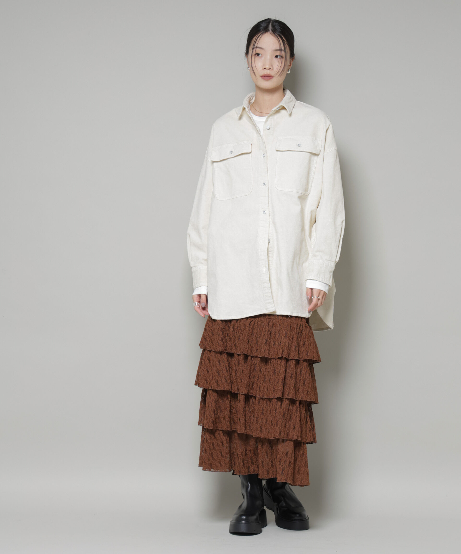 nano･universe「Healthy DENIM/Almond Corduroy」|シャツ・ブラウス|