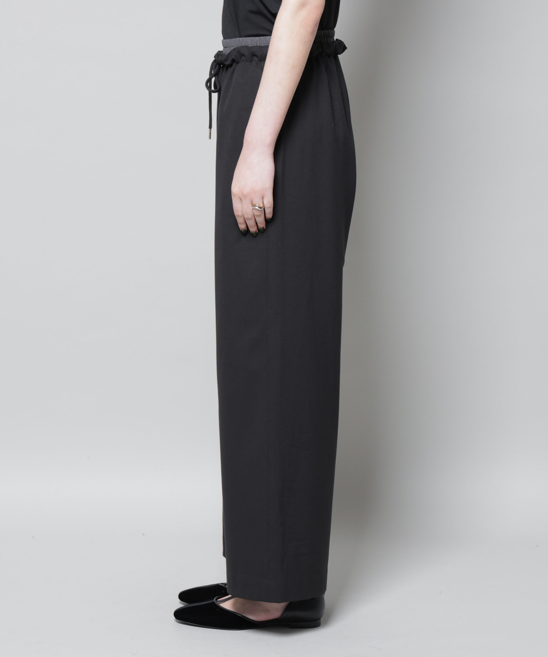 nano･universe「ファンクションダブルウエストイージーパンツ」|チノ|