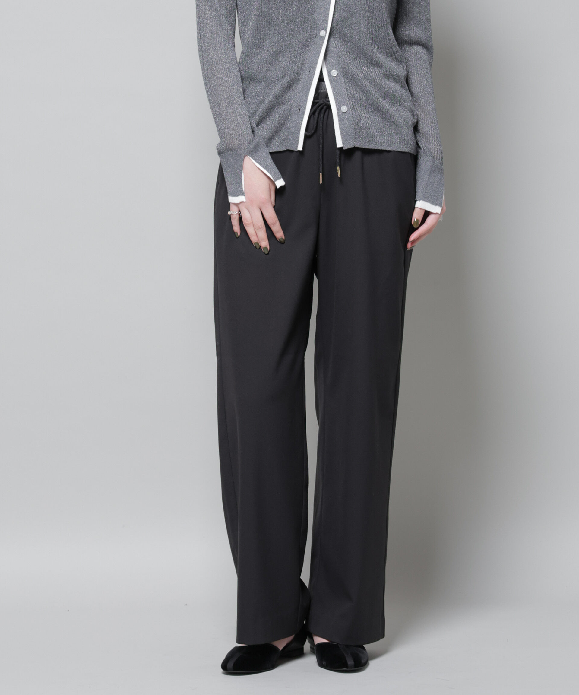 nano･universe「ファンクションダブルウエストイージーパンツ」|チノ|