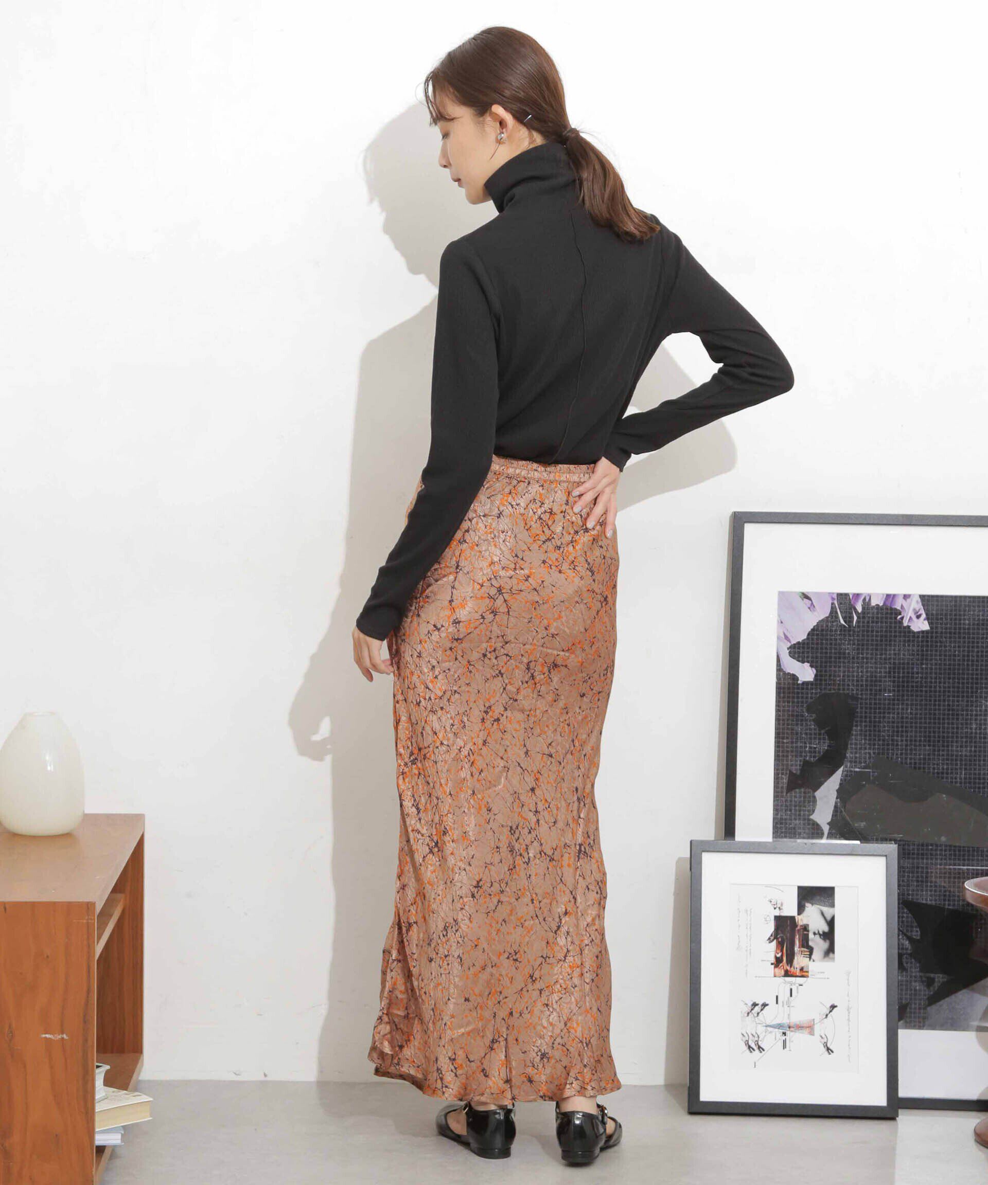 nano･universe「Mes Demoiselles/FIRTINA レーヨンスカート」|スカート|