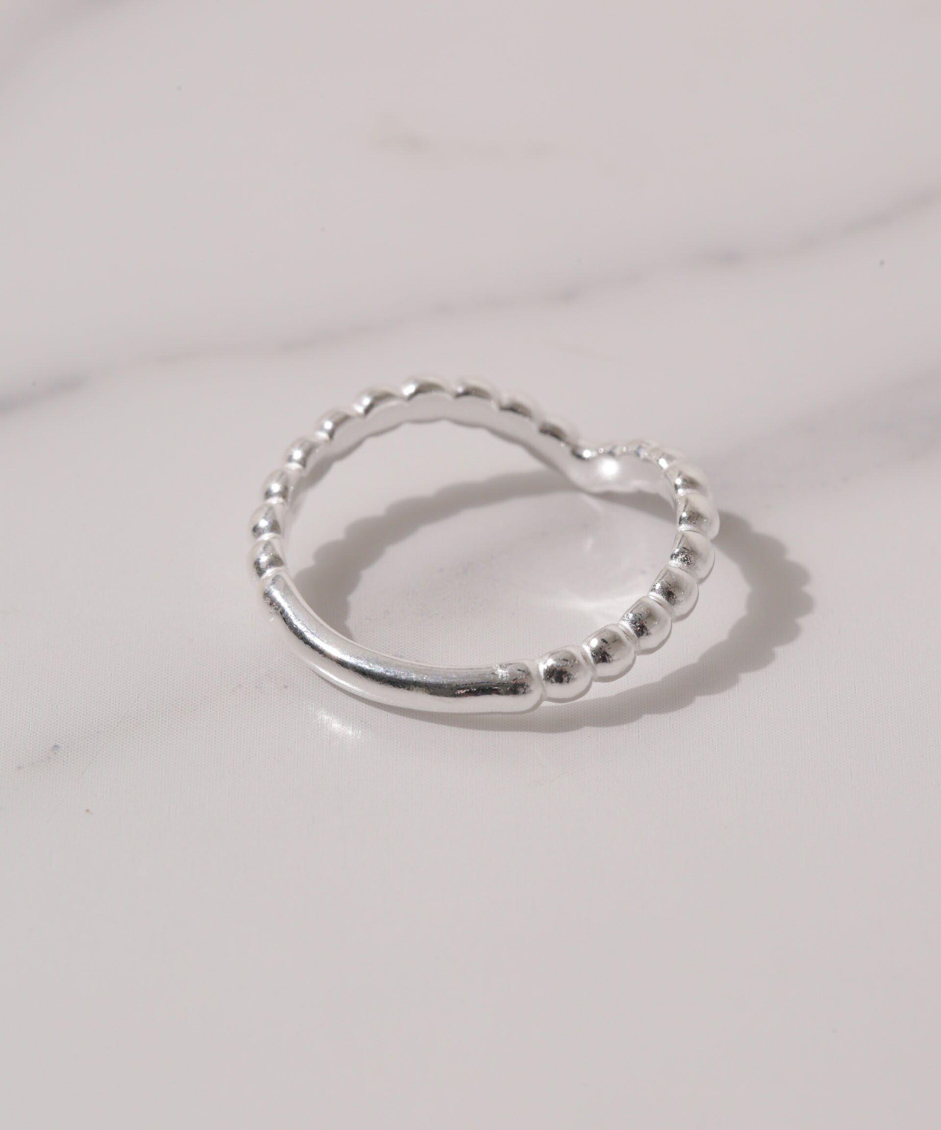 nano･universe「Nina&Jules Paris/Dotted Wishbone Ring」|リング|