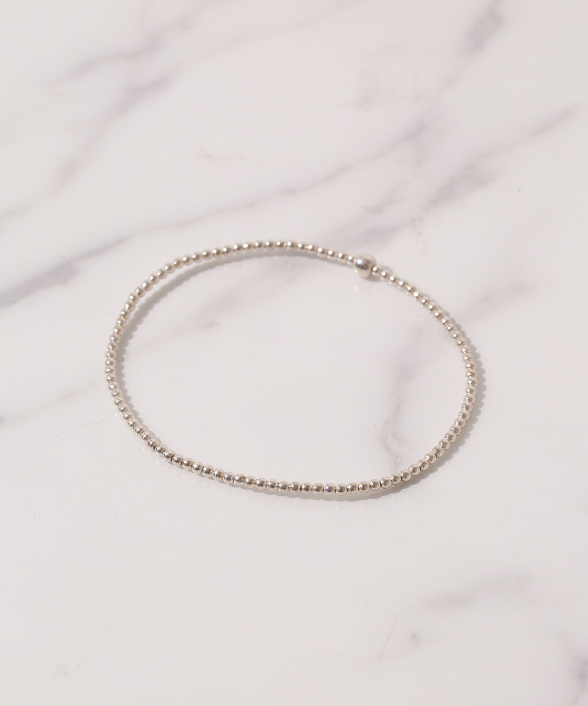 nano･universe「Nina&Jules Paris/2mm Beaded Bracelet」|ブレスレット・バングル|