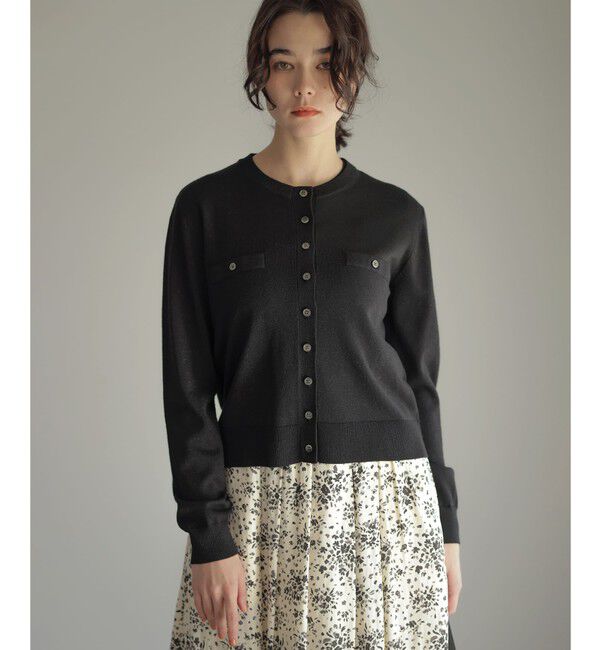 組曲「【ご好評につき追加販売 / 新色追加】ラメアンサンブル ニット」|カーディガン|