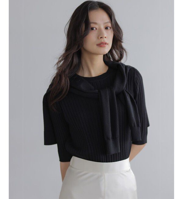 組曲「【ご好評につき追加販売 / 新色追加】ラメアンサンブル ニット」|カーディガン|