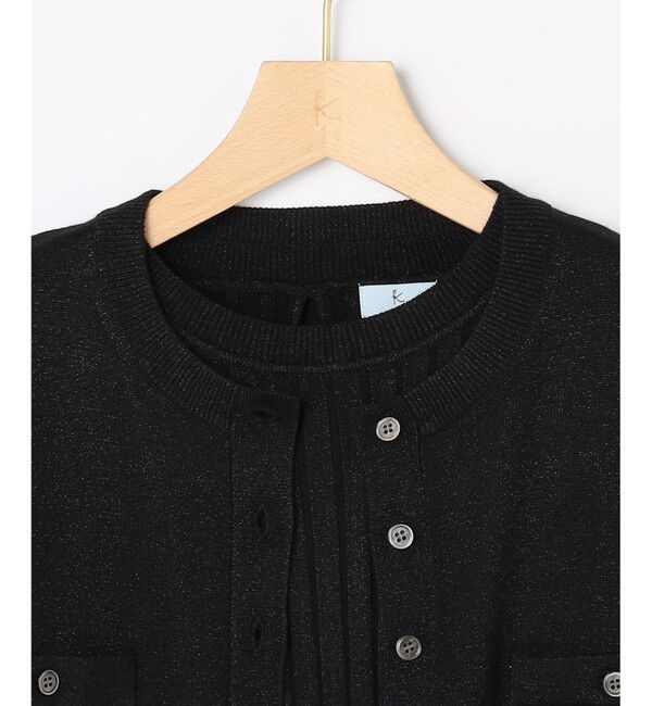 組曲「【ご好評につき追加販売 / 新色追加】ラメアンサンブル ニット」|カーディガン|