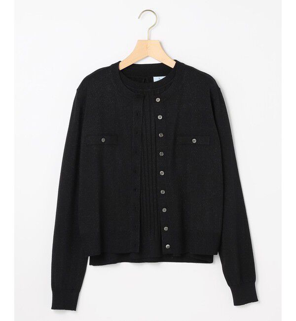 組曲「【ご好評につき追加販売 / 新色追加】ラメアンサンブル ニット」|カーディガン|