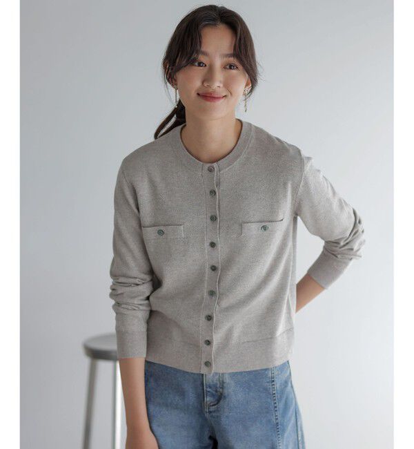 組曲「【ご好評につき追加販売 / 新色追加】ラメアンサンブル ニット」|カーディガン|