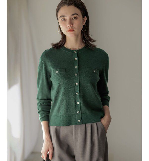 組曲「【ご好評につき追加販売 / 新色追加】ラメアンサンブル ニット」|カーディガン|ﾀﾞｰｸｸﾞ