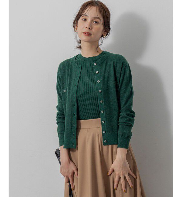 組曲「【ご好評につき追加販売 / 新色追加】ラメアンサンブル ニット」|カーディガン|