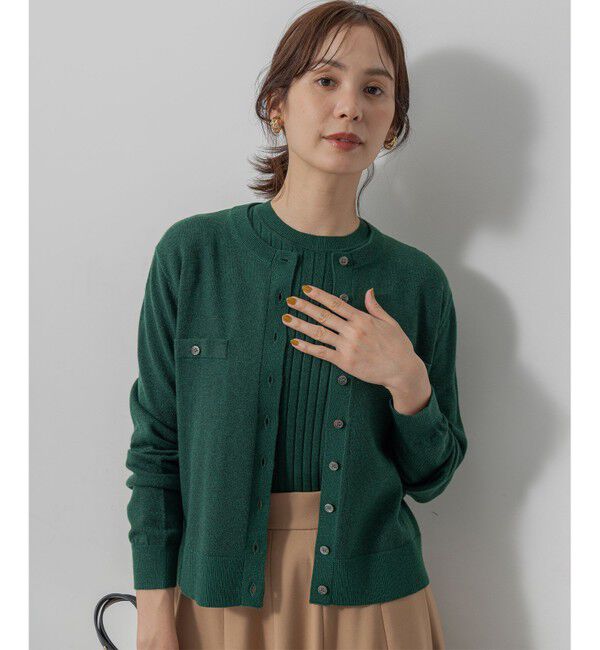 組曲「【ご好評につき追加販売 / 新色追加】ラメアンサンブル ニット」|カーディガン|