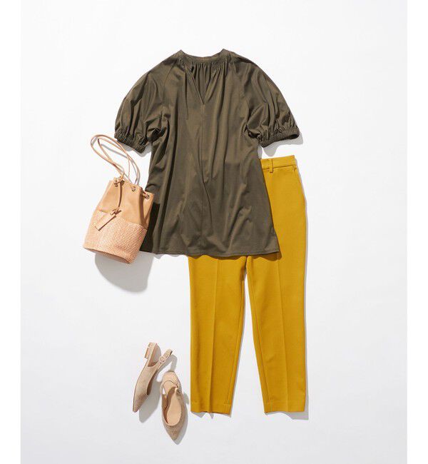 自由区「【新色追加！】吸水撥油 TRギャバ テーパードパンツ」|その他|