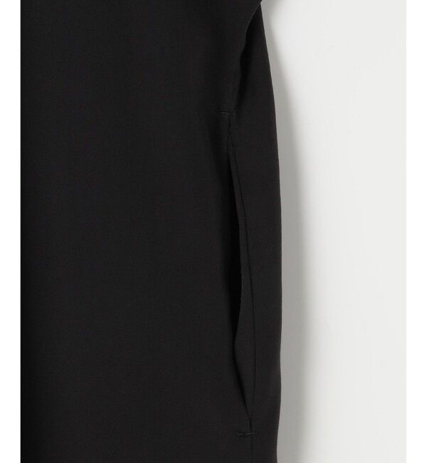 自由区「【接触冷感・UVケア・抗菌防臭・洗える】リヨセルポプリンシャツ ワンピース」|ワンピース|