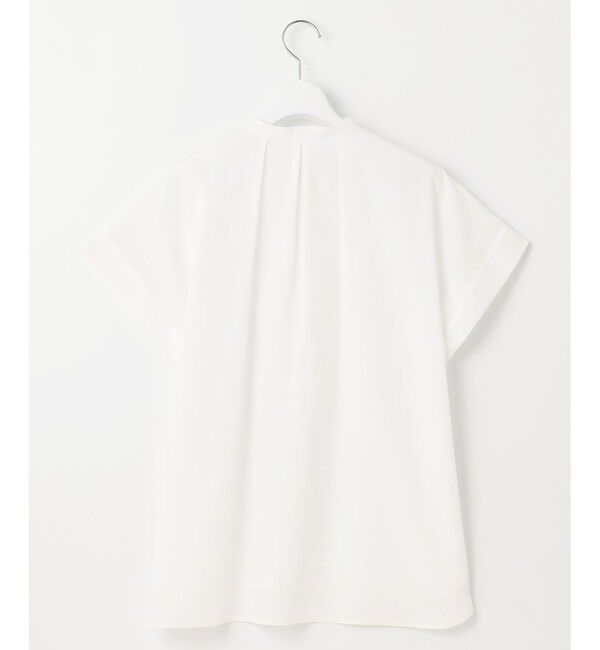 自由区「【洗える】ソフトリネンフリルディティール ブラウス」|シャツ・ブラウス|