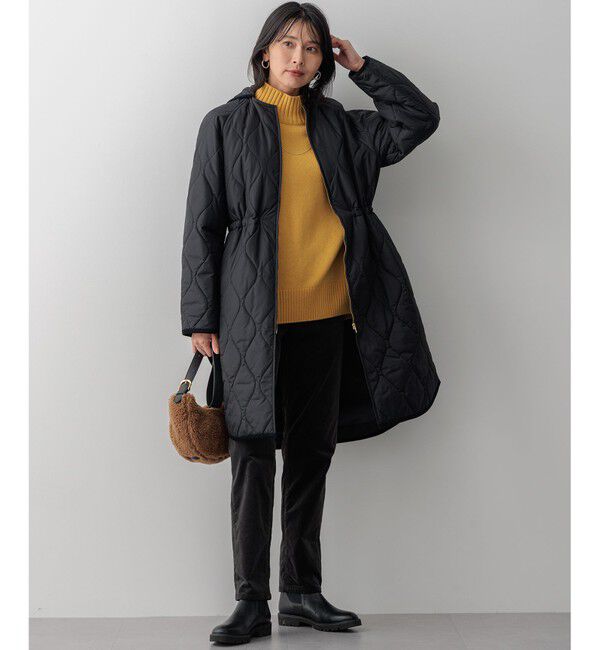 23区「【洗える】カシミヤブレンド ハイネック ニット」|ニット・セーター|