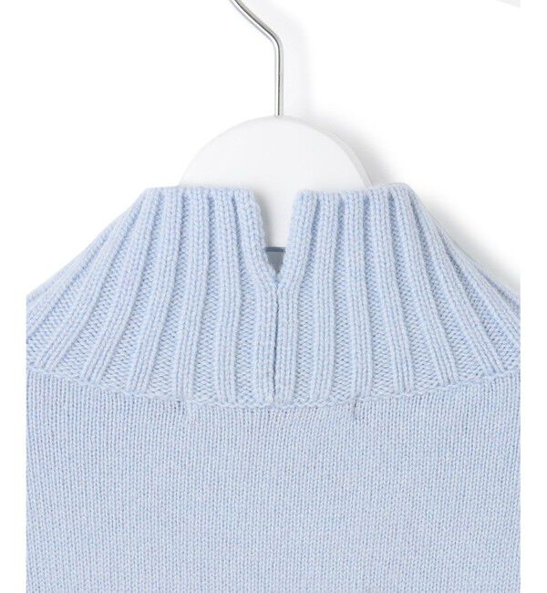 23区「【洗える】カシミヤブレンド ハイネック ニット」|ニット・セーター|