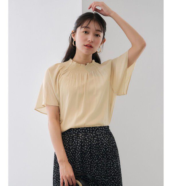 any SiS「【洗える】カッセンシャーリング ブラウス」|シャツ・ブラウス|ﾗｲﾄｲｴﾛ